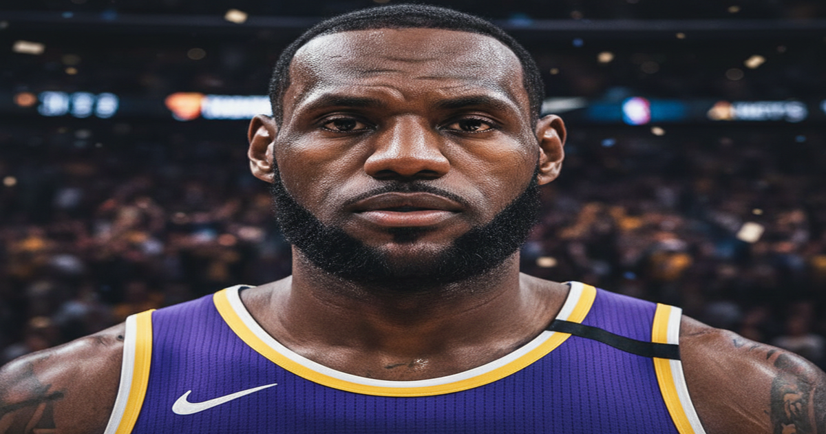 LeBron James NBA legend and global sports icon during a professional basketball game