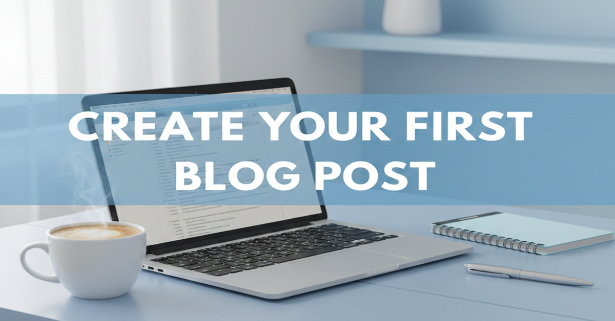 How to create your first blog post step-by-step guide for beginners